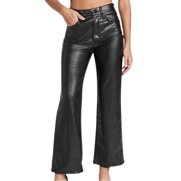 MOTHER The Rambler Zip Ankle - Wax On Wax Off Size 33